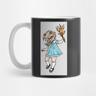 Killer skull girl Mug